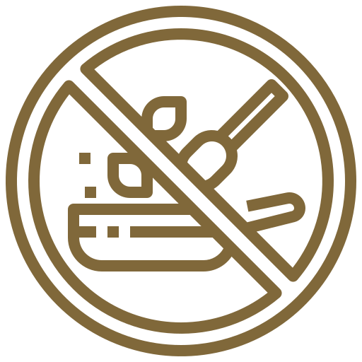 Cooking inside farm stay kitchen is not permitted.