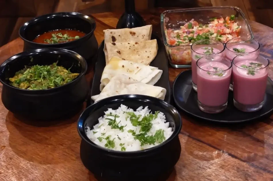 Traditional Konkani Lunch