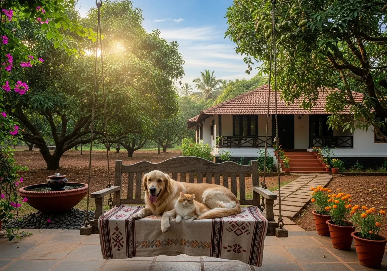 Bring Your Pet Along  – ₹ 500/- per pet